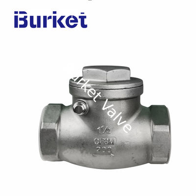 Trung Quốc H12W-16 Horizontal type stainless steel  Threaded Non-return check valve nhà cung cấp
