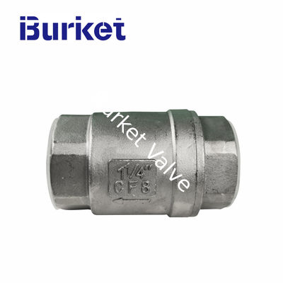 Trung Quốc H12W16 Pn16 Stainless Steel Spring Thread Type Single Plate Lift Check Valve nhà cung cấp