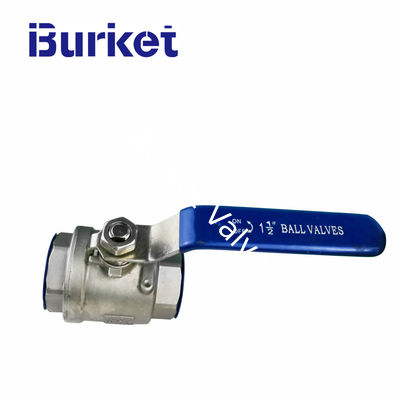 ss304 body PN10/16 2PC Manual Ball Valve For Water and Gas  dyeing machine nhà cung cấp