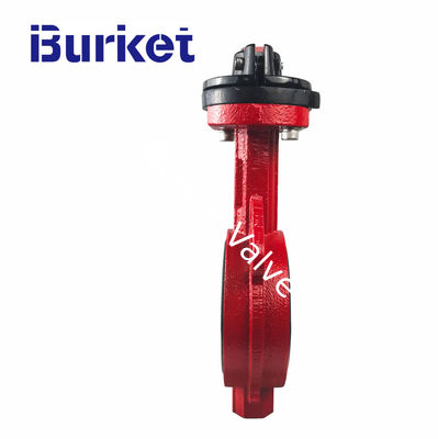 Casting iron Manual Graded high temperature butterfly rubber lining valve for dyeing,pettrochmical,food,drinks nhà cung cấp