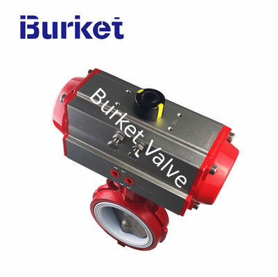 0-1.6/2.5mpa pressure Chinese manufacturers pneumatic butterfly valve flange type nhà cung cấp