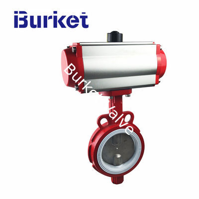 Pneumatic  flange type Simple and reliable high temperature wafer connection 2-12 inch butterfly valve nhà cung cấp