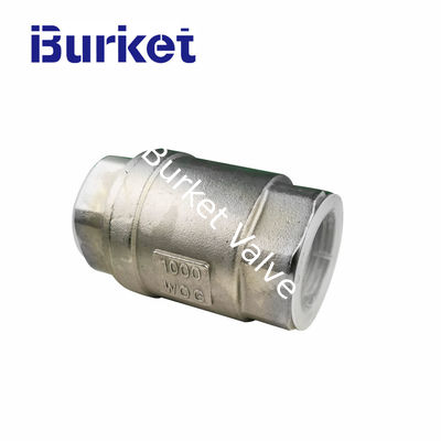 H12W16 Stainless Steel 304 Water Flow Control 4 inch Vertical Spring Loaded Check Valve nhà cung cấp