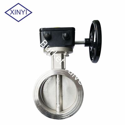 Manual Turbine adjustment Stainless steel butterfly valve nhà cung cấp
