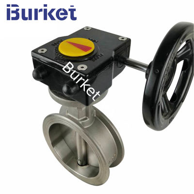Good Price High Quality Wafer stainless steel 8 inch worm manual butterfly valve Ductile nhà cung cấp