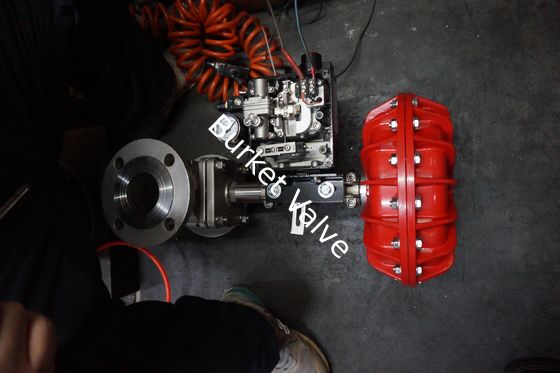 PN16 XYBMF50 Pneumatic Shut-off Casting iron Steam Pipe Temperature Control Film Valve for dyeing machine nhà cung cấp