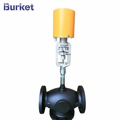 Heat Transfer Oil Three-two way Flange type Electric Control Valve nhà cung cấp