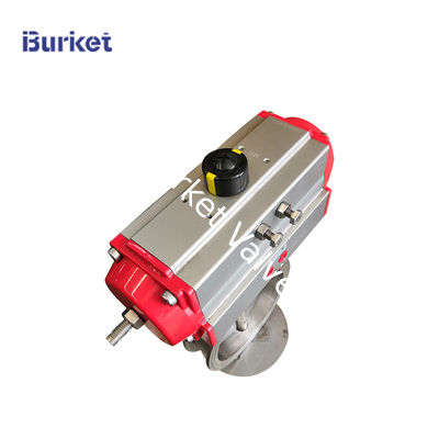 XYPSB80 PN16 Pneumatic Aluminum alloy cylinder actuator Control Wafer Metal seal Butterfly valve nhà cung cấp