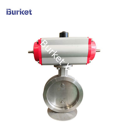 XYPSB50 PN16 PN16 Stainless steel body Corrosion-resistant fluorine lined pneumatic wafer flange butterfly valve nhà cung cấp