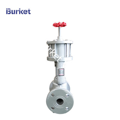 PN16 DN100 Both hand and pneumatic Steam Pipe Temperature Control diaphragm cut-off Valve for steam printing and dyeing nhà cung cấp