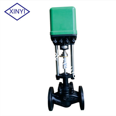 PN40 Electric proportional Control globe Valve for dyeing pipelines nhà cung cấp