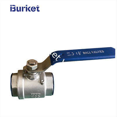 ss304 body PN10/16 2PC Manual Ball Valve For Water and Gas  dyeing machine nhà cung cấp